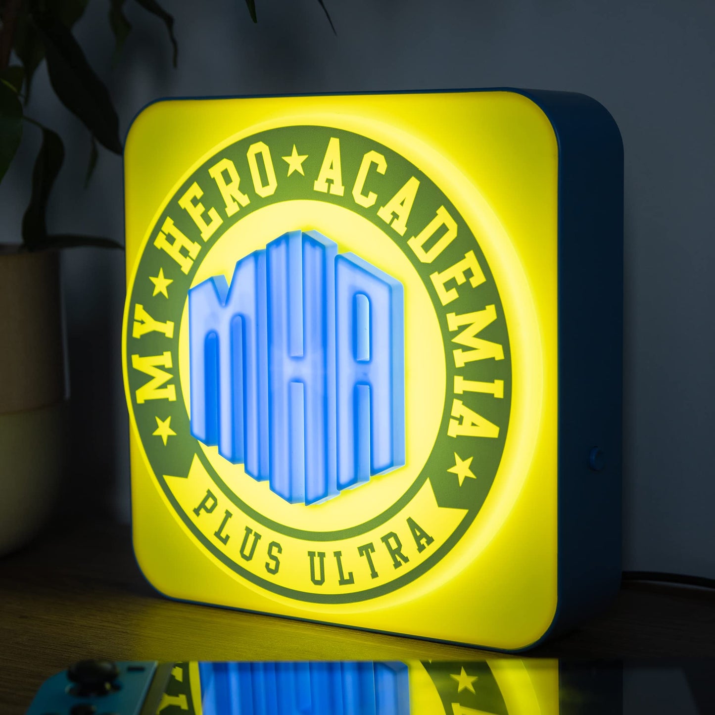 Numskull My Hero Academia Lamp Wall Light - Ambient Lighting Gaming Accessory For Bedroom  Home  Study  Office  Work - Official My Hero Academia Merchandise