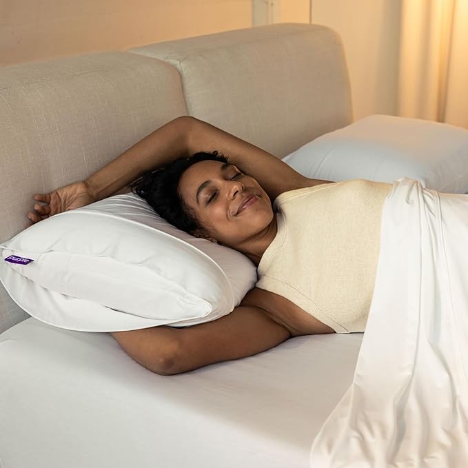 Purple Harmony Pillow | The Greatest Pillow Ever Invented, Hex Grid, No Pressure Support, Stays Cool, Good Housekeeping Award Winning Pillow (Tall)