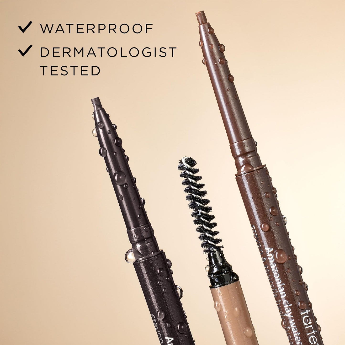 tarte Amazonian clay waterproof brow pencil - medium brown - full size