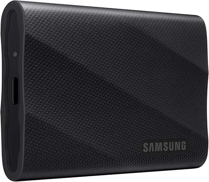 Samsung T9 Portable SSD 2TB, Up to 2,000MB/s, USB 3.2 Gen 2x2 External Solid State Drive, Up to 3 m Drop Resistant, for Creative Professionals, Youtubers, Content Creators, Mac Compatible, MU-PG2T0B