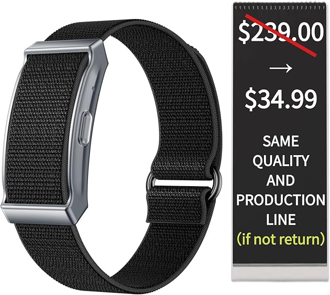Osawalla 2026 Latest Screenless Fitness Tracker Band, Activity & Sleep Tracking Wearable with App Sync, Lightweight Waterp...