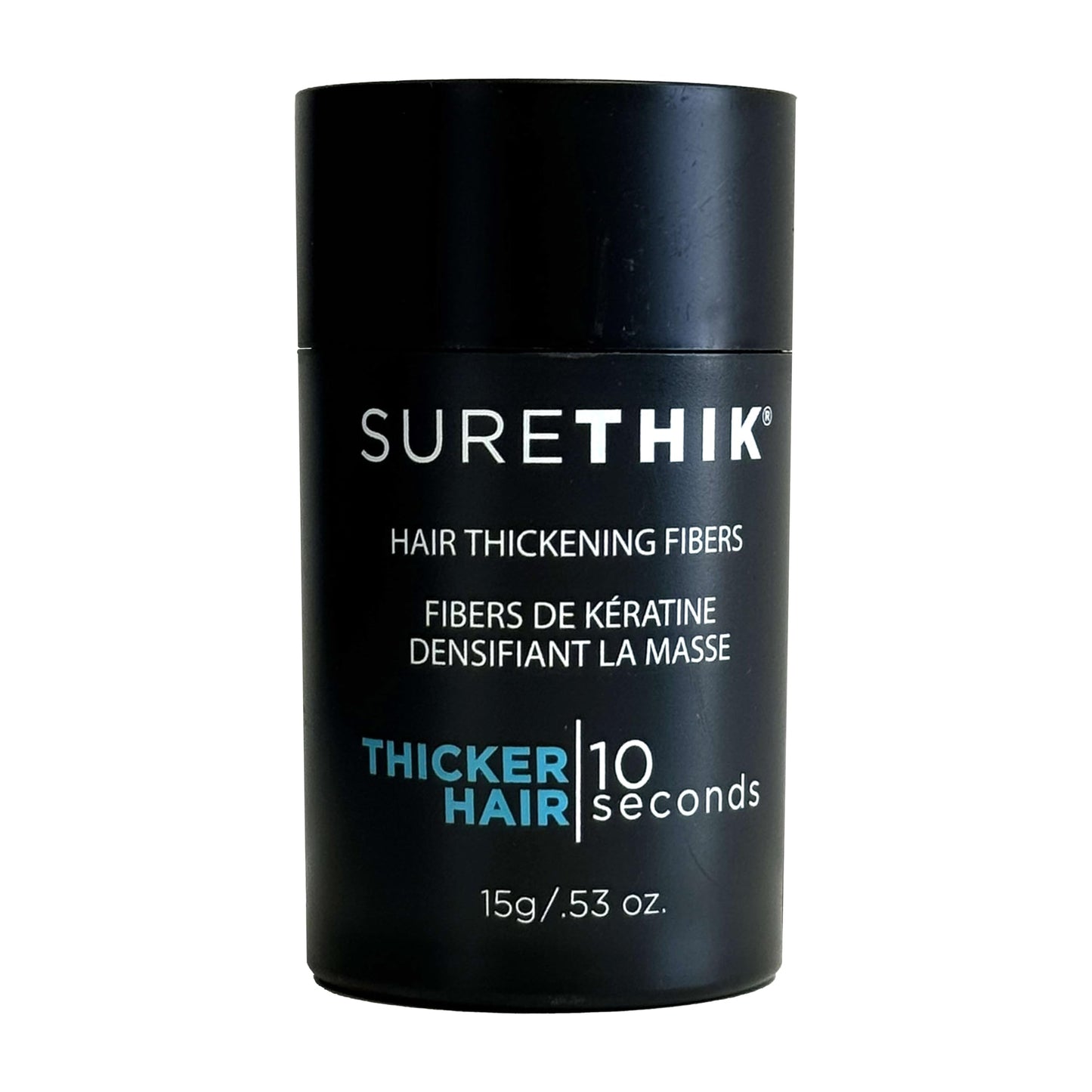 SURETHIK Hair Fibers for Thinning Hair, Building Fibers to Conceal Sparse Areas, Instantly Fuller Looking Hair for Men & Women,