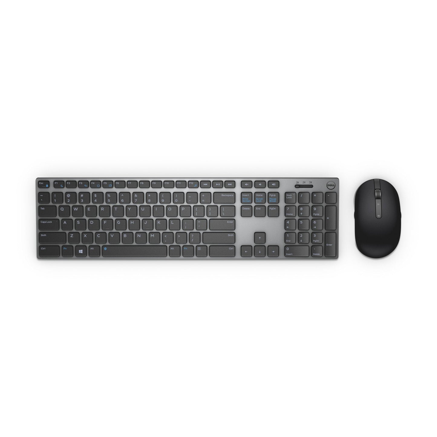 Dell Km717 Premier Wireless Keyboard And Mouse, Gray