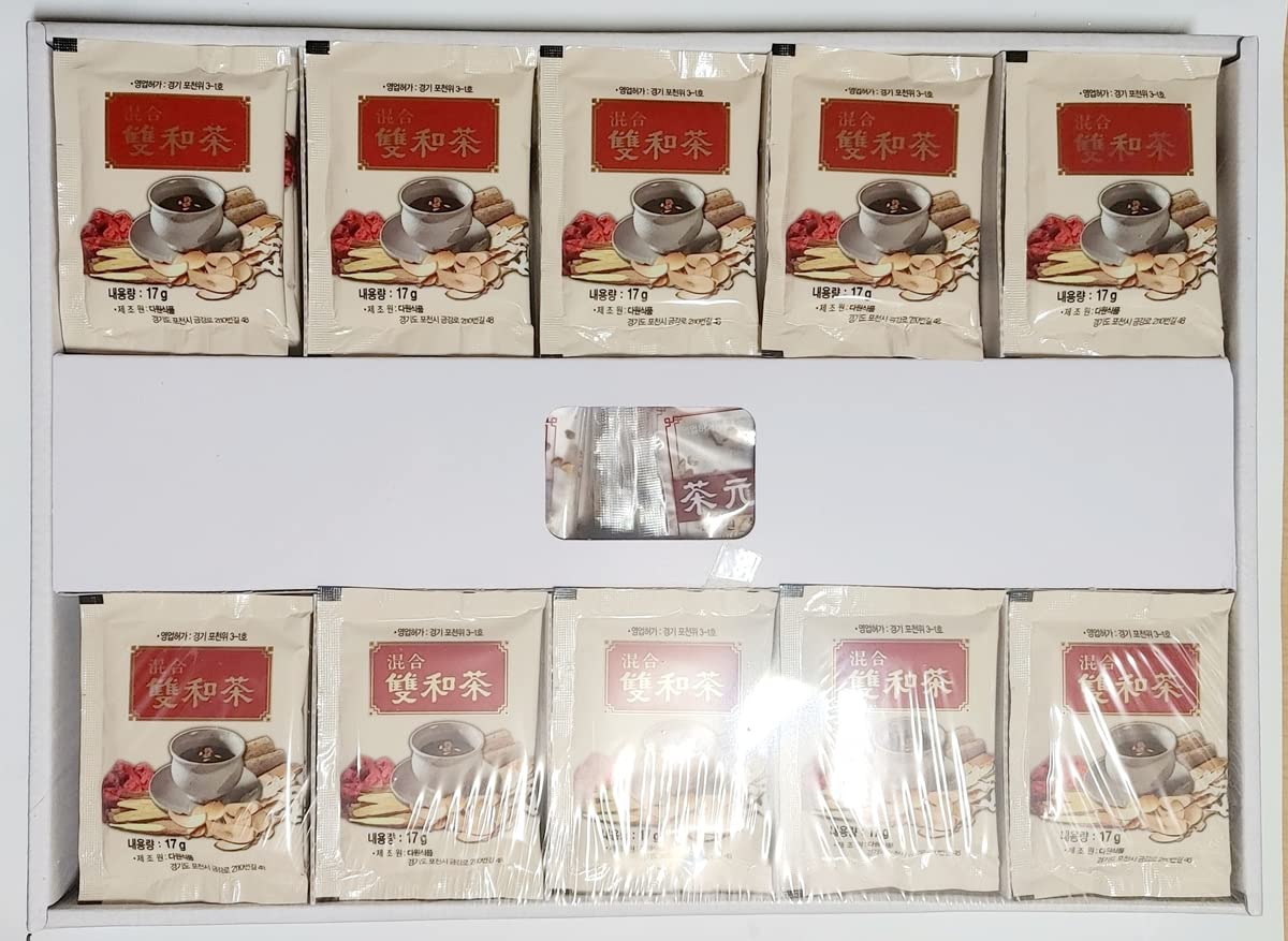 K-Mystery Dawon Ssanghwa Tea 17g x 50 Teabags ?? ???? ??? Korean Traditional Tea