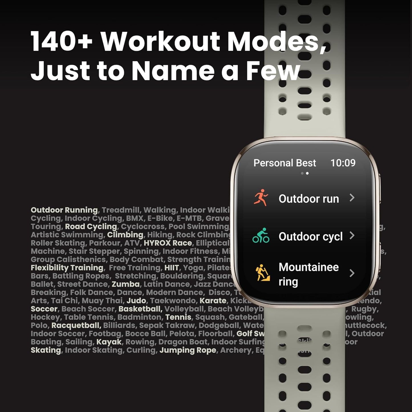 Amazfit Bip 6 Smart Watch 46mm, 14 Day Battery, 1.97" AMOLED Display, GPS & Free Maps, AI, Bluetooth Call & Text, Health, Fitness & Sleep Tracker, 140+ Workout Modes, 5 ATM Water-Resistance, Blush