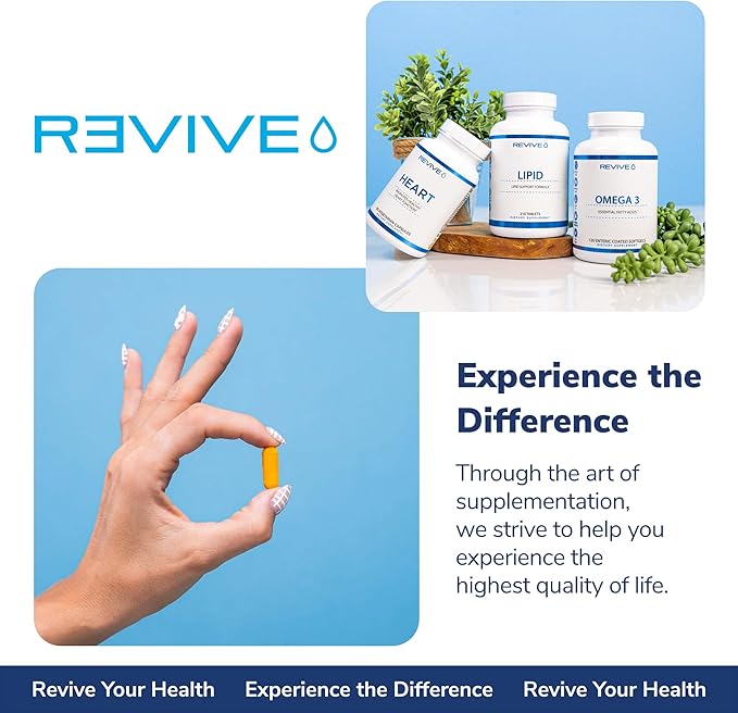 Revive MD Prostate Supplements for Men - Maintain Healthy Prostate-Specific Antigen (PSA) Levels, Estrogen Levels & Urinary Flow - Saw Palmetto & Beta Sitosterol for Prostate Health Support