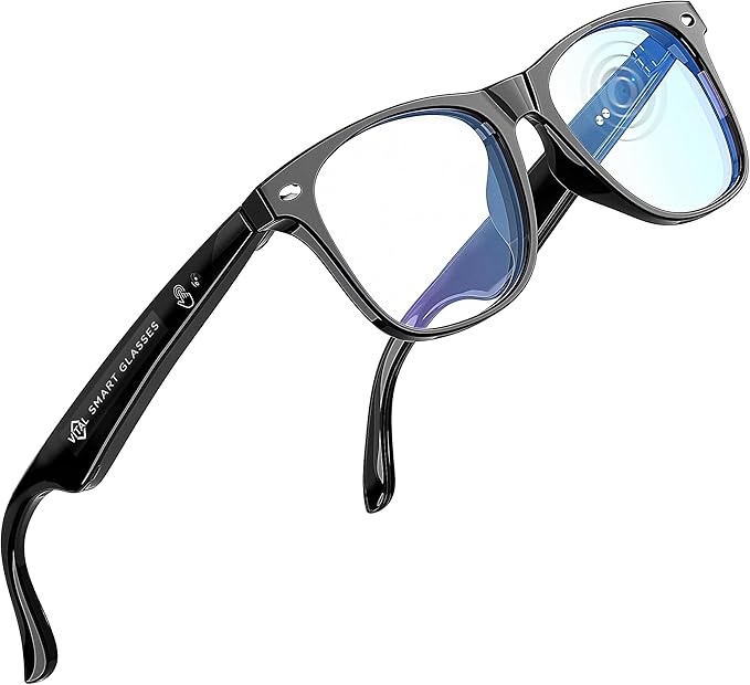 Vital Smart Glasses for Men AI Translation – Open-Ear Bluetooth 5.3 Audio, 164-Language Translator in Phone App Vital Smar...