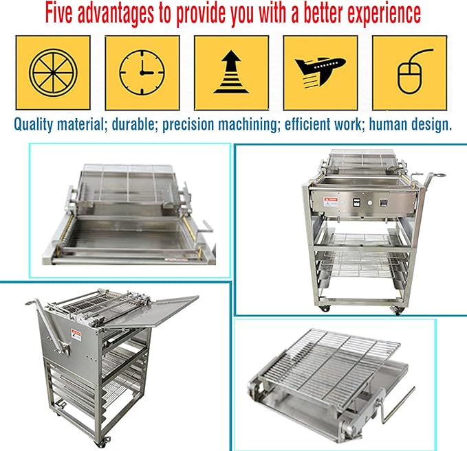 Commercial Donut Automatic Temperature Regulating Coating Machine 1500W 24L Oil Tank,15-20 Pcs/time,Donut Coater & commercial donut glazer machine,suitable for small cakes&donuts (Donut Coating)