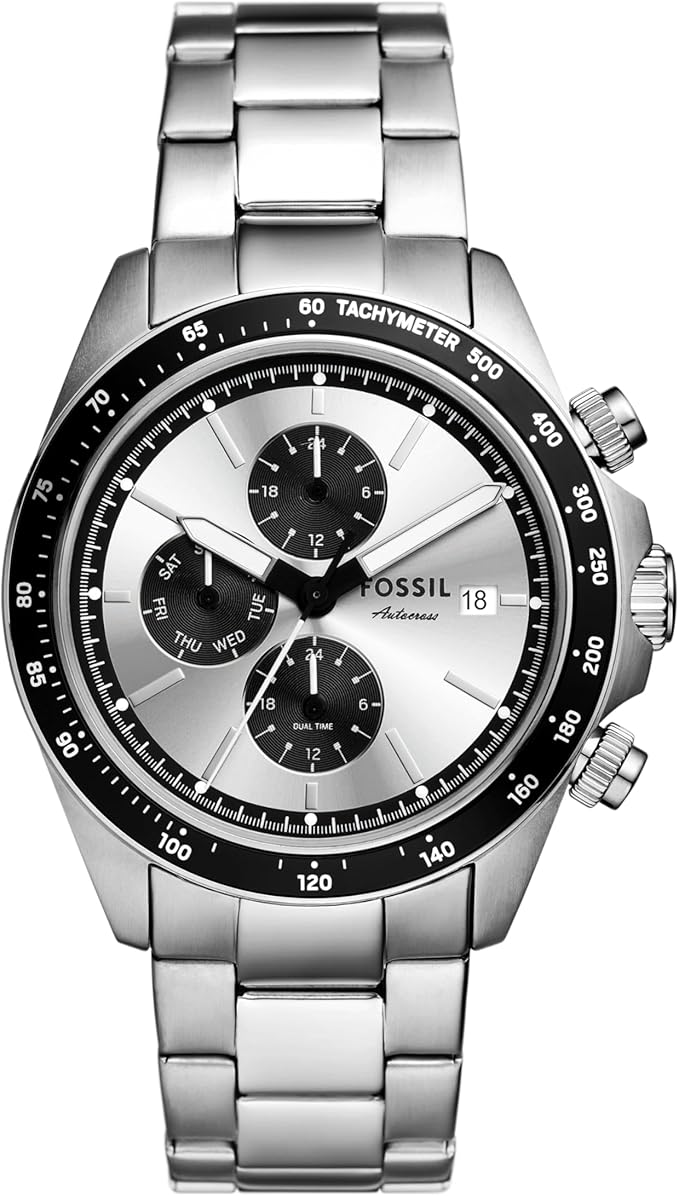 Fossil Men's Autocross Multifunction Stainless Steel Watch