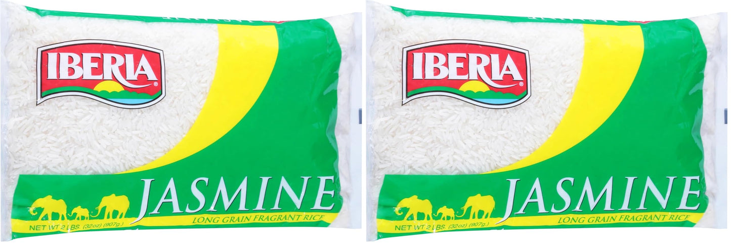 Iberia Jasmine Rice, 2 lb. (Pack of 2)