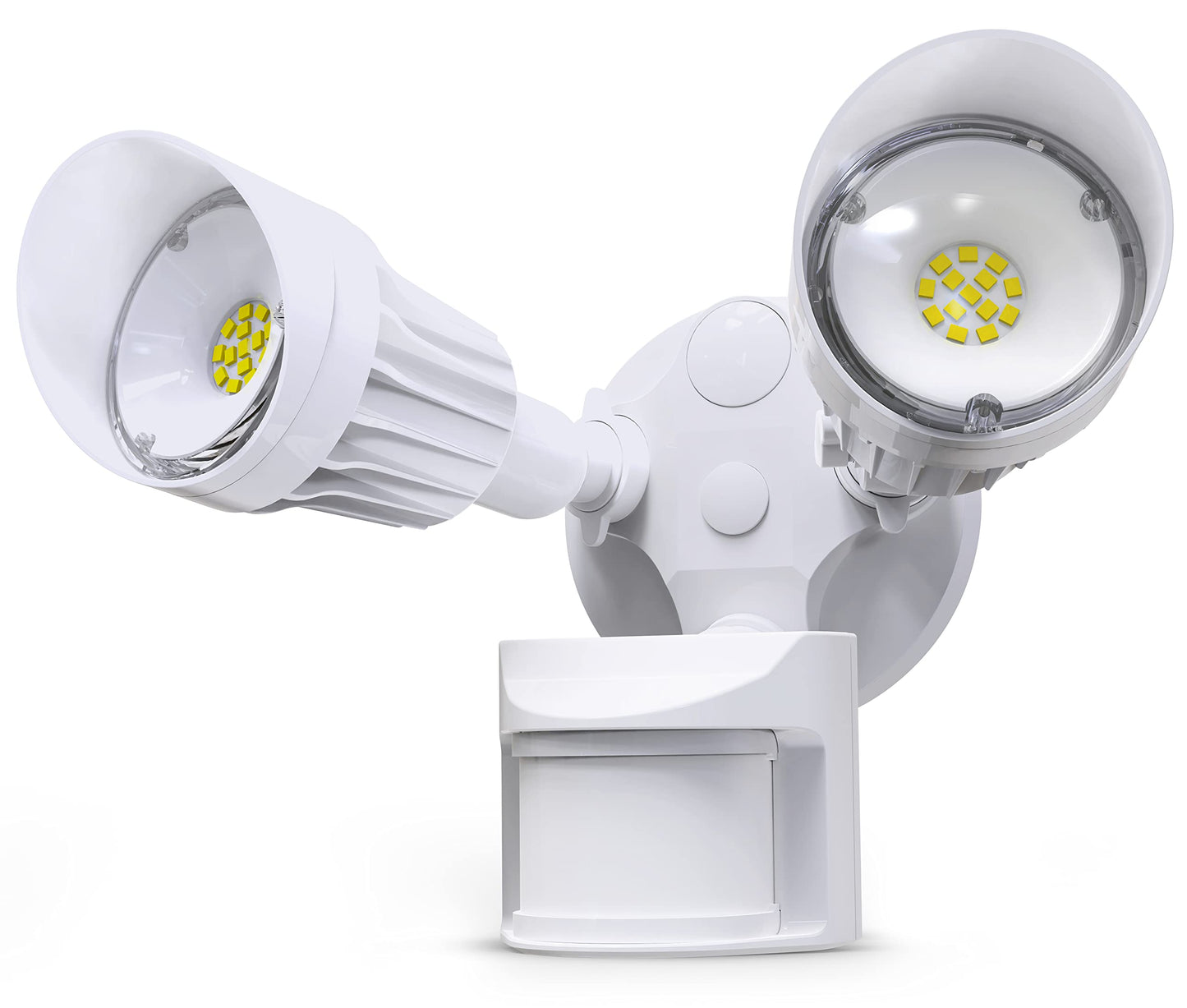 JJC LED Security Light, Motion Sensor Flood Light, 2000LM, 27.5W, IP65 Waterproof, Daylight White, Metal