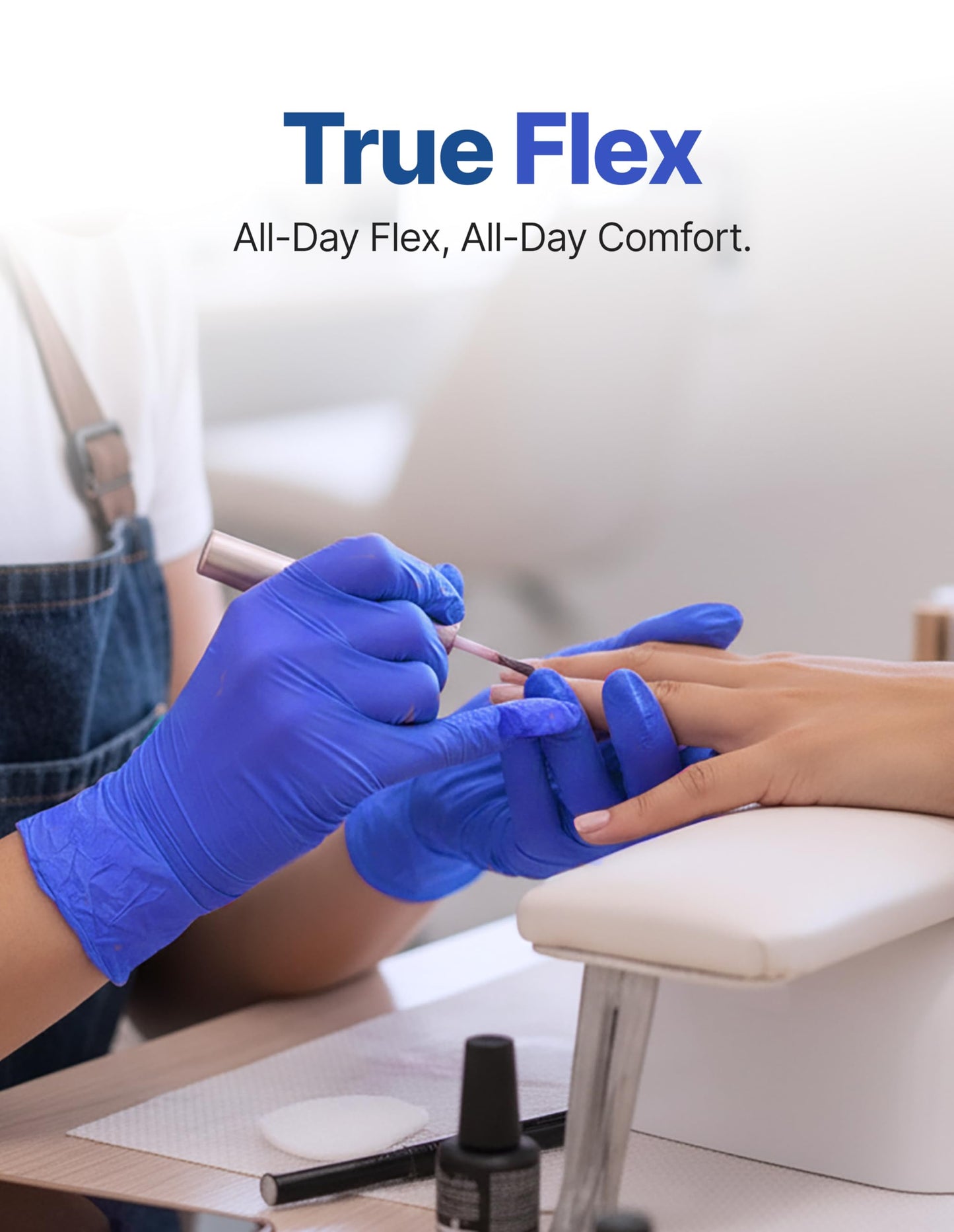 Schneider Nitrile Exam Gloves, Dark Blue, Disposable Gloves, Latex-Free, Powder-Free, Food Safe for Cleaning, Cooking, Household Use,100 Count,Size Medium