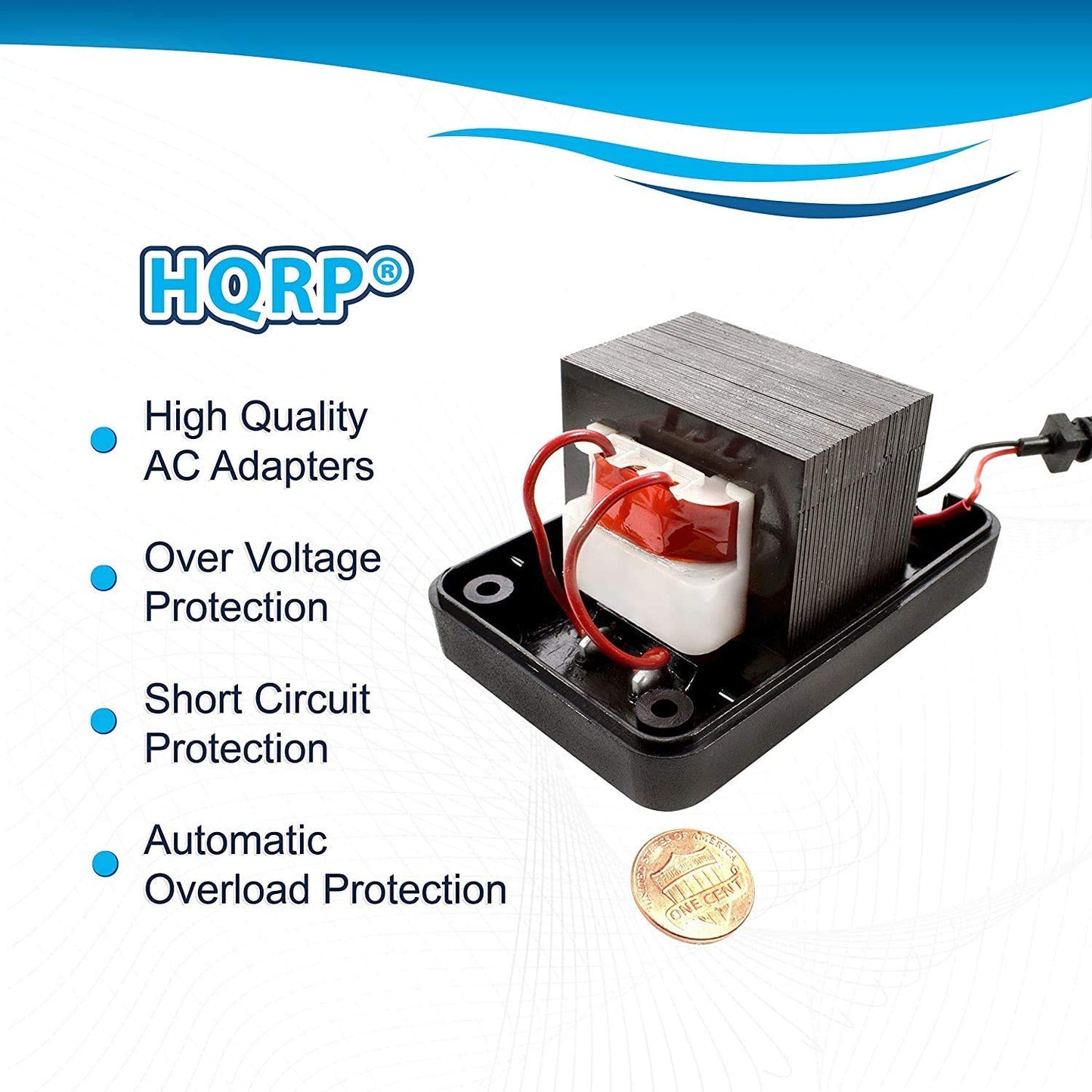 Hqrp Ac Adapter Compatible With Digitech Vocalist Live 4 / Vocalist Live 5 / Vocalist Live Vhm5 Guitar Multi Effects Pedals, Pow