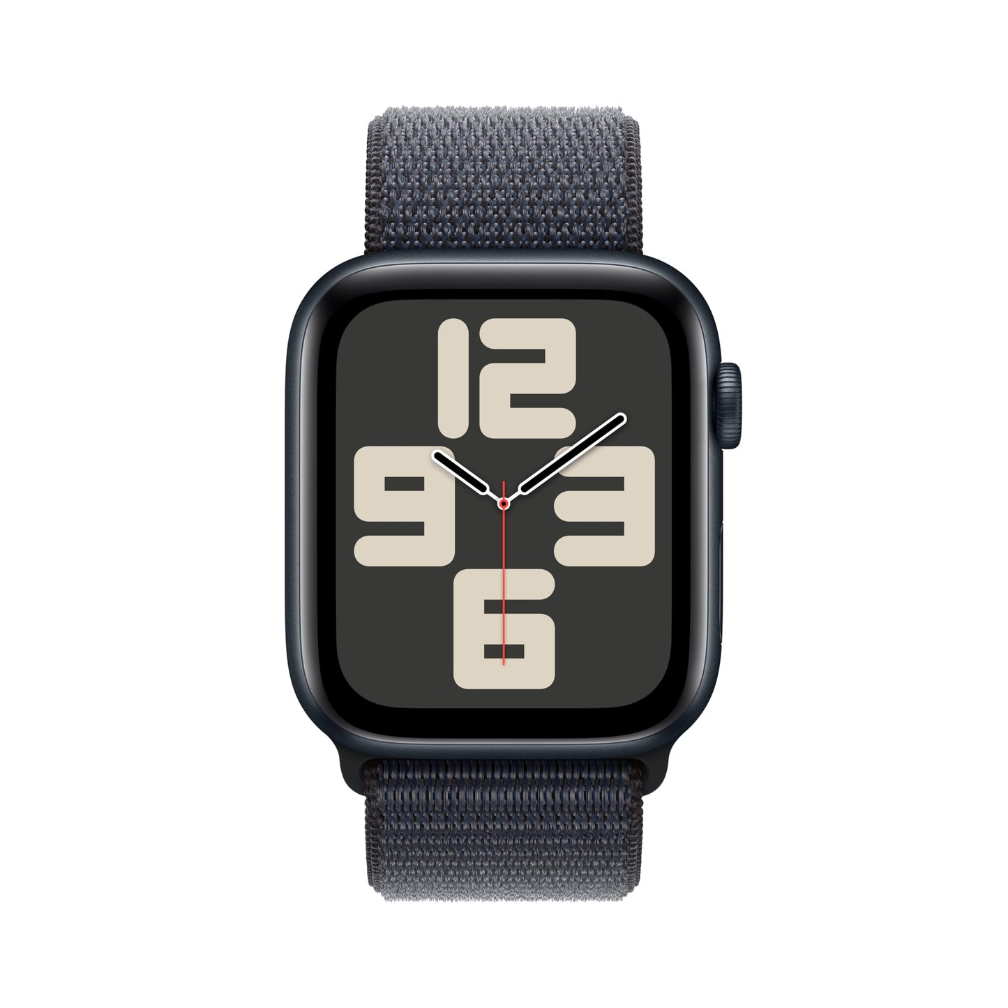 Apple Watch Se (2Nd Gen) [Gps + Cellular 44Mm] Smartwatch With Midnight Aluminum Case With Ink Sport Loop One Size. Fitness And