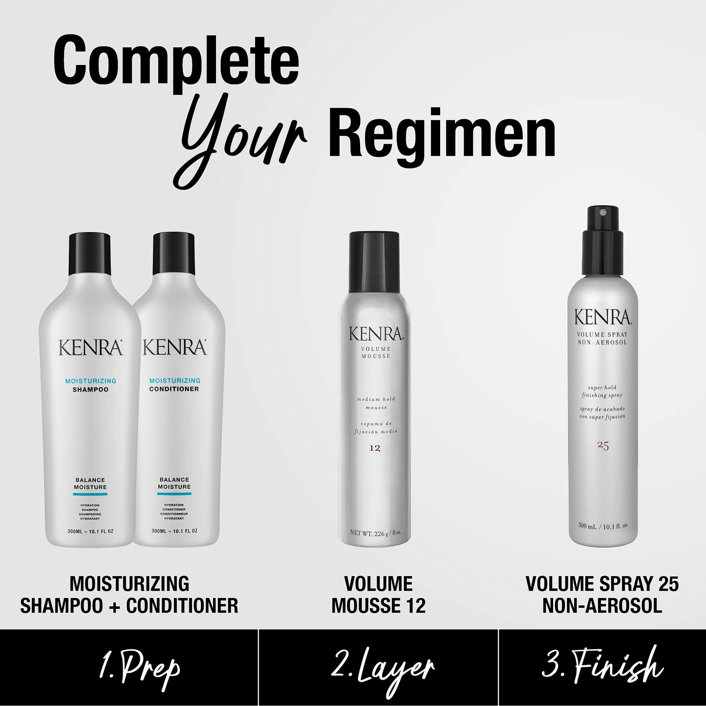 Kenra Professional Volume Spray Non Aerosol 25 | Super Hold Finishing Spray | High Humidity Resistance | Flake-Free and Fast-Dry