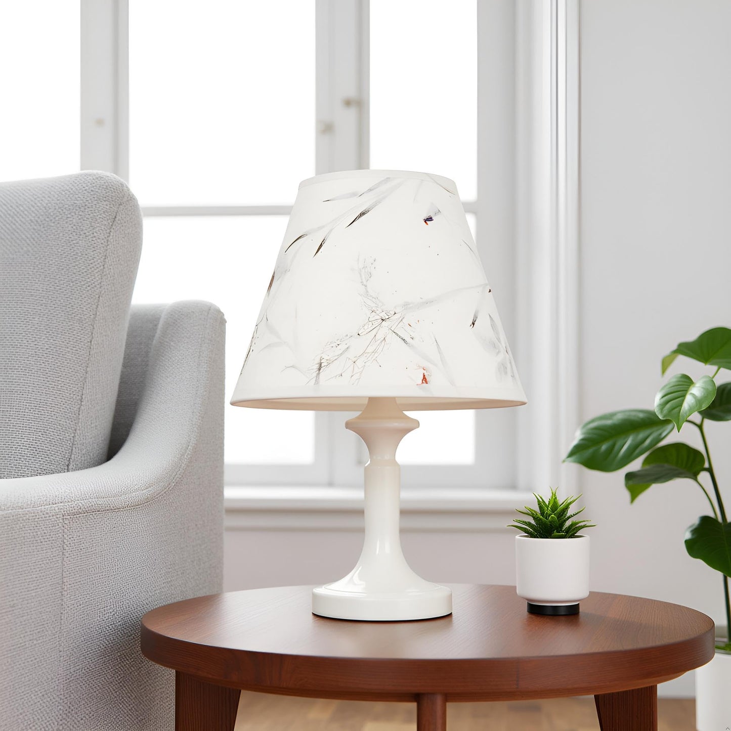 Aspen Creative Hardback Empire Lamp Shade, 9 Wide, Off-White, Model 58902, Paper Material