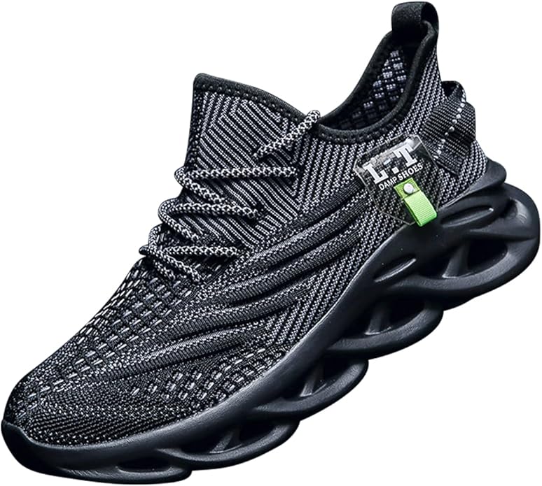 XKOWUO Women Running Shoes Tennis Walking Slip On Sneakers Workout Gym Athletic Jogging Lightweight Breathable Mesh Non-Sl...