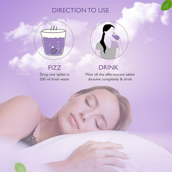 Melatonin Effervescent Tablets (Sweet Mango, 15 Count) – Dissolvable Melatonin Capsules w/ L-Theanine, Chamomile, & More - Sleep Aid Supplement for Adults - Vegan, Non GMO Melatonin Supplement