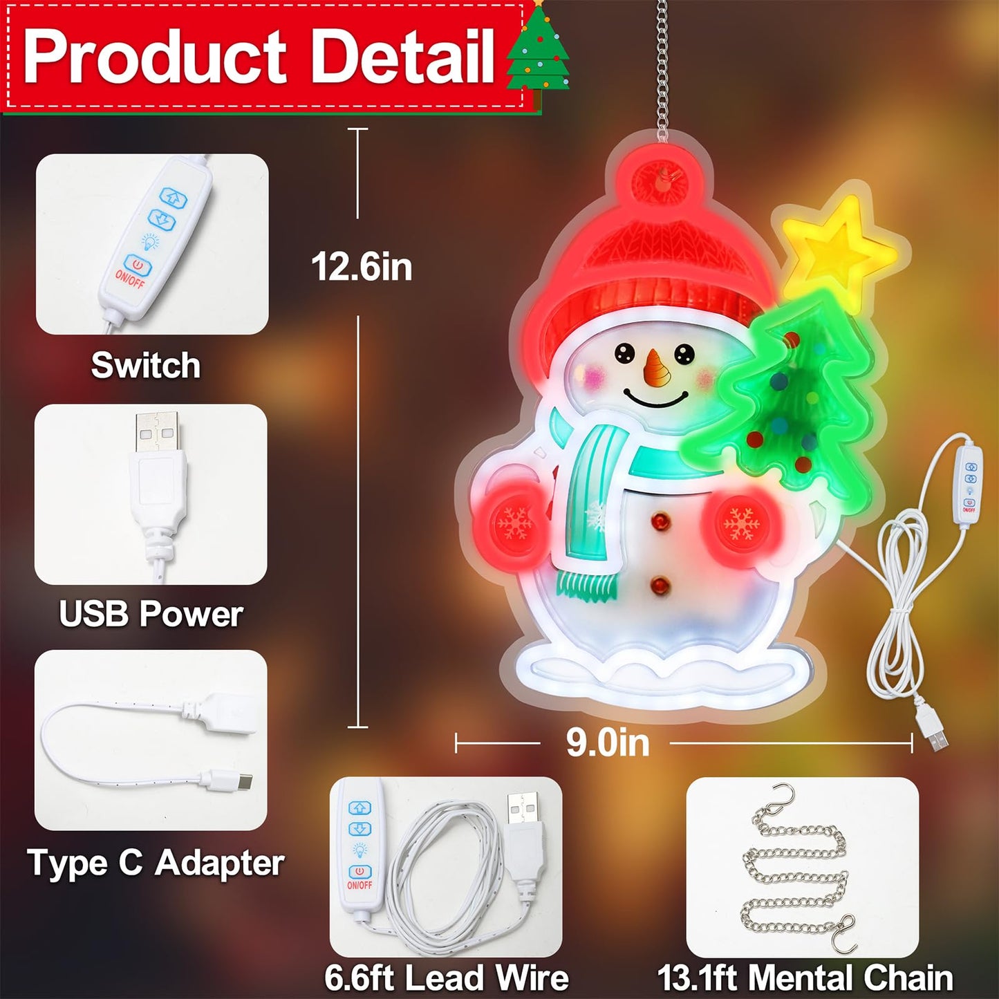Christmas Decorations Led Snowman Neon Lights  Cute Neon Signs  Room Decor Powered 5V Art Decorative Lights Night Lights Indoor For Christmas Tree  Home  Bedroom  Office Dorm Party