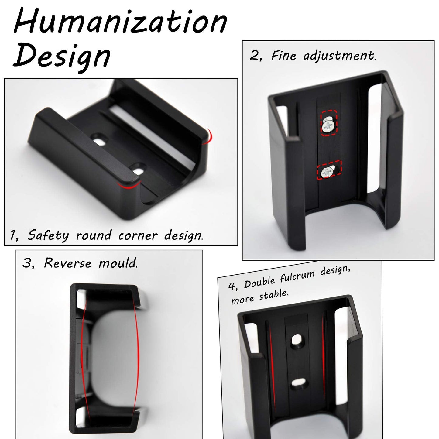 Yunbei Hd3/Uc7225T Ceiling Fan Remote Control Wall Mount Holder, Only For Hampton Bay Home Decorators Collection Thermostatic Re