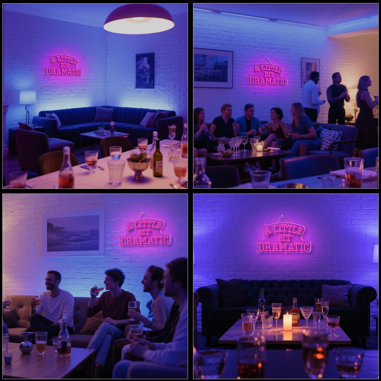 WLHOPE Neon Sign - Jesus Is King Dimmable LED Wall Decor, USB Powered, Acrylic Board, 12.99x12.6 inch, Ideal for Bedroom and Living Room