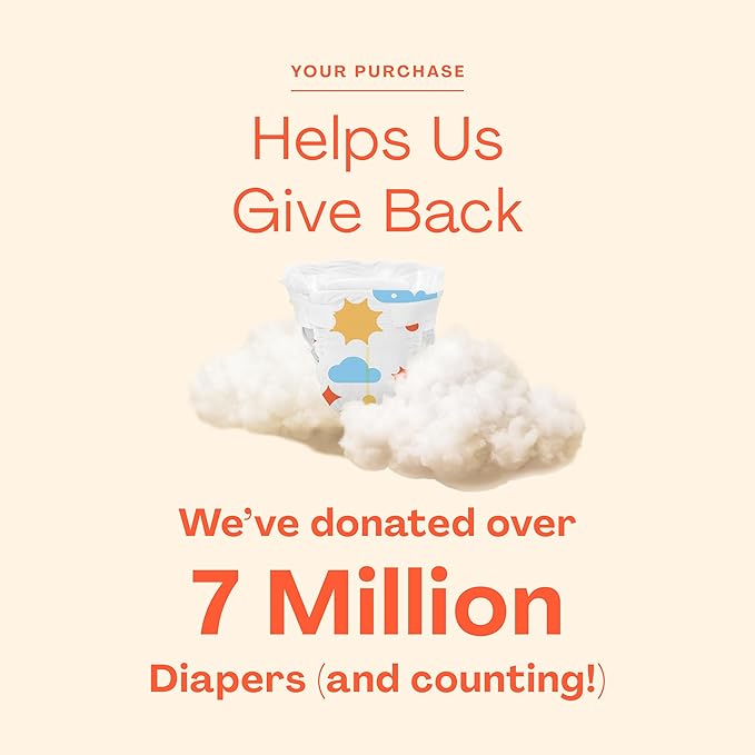 Hello Bello Premium Newborn Diapers, Honeysuckle Designs, 76ct Club Box, Hypoallergenic and Extra Absorbent
