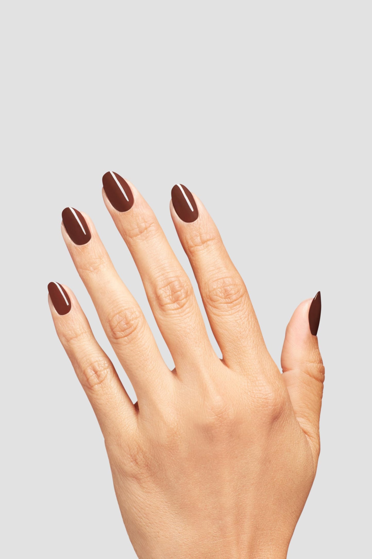 OPI Infinite Shine Lip Hot Liner | Opaque Neutral Dark Brown Long Wear Gel Like Crme Nail Polish | What's Your Mani-tude | Fall