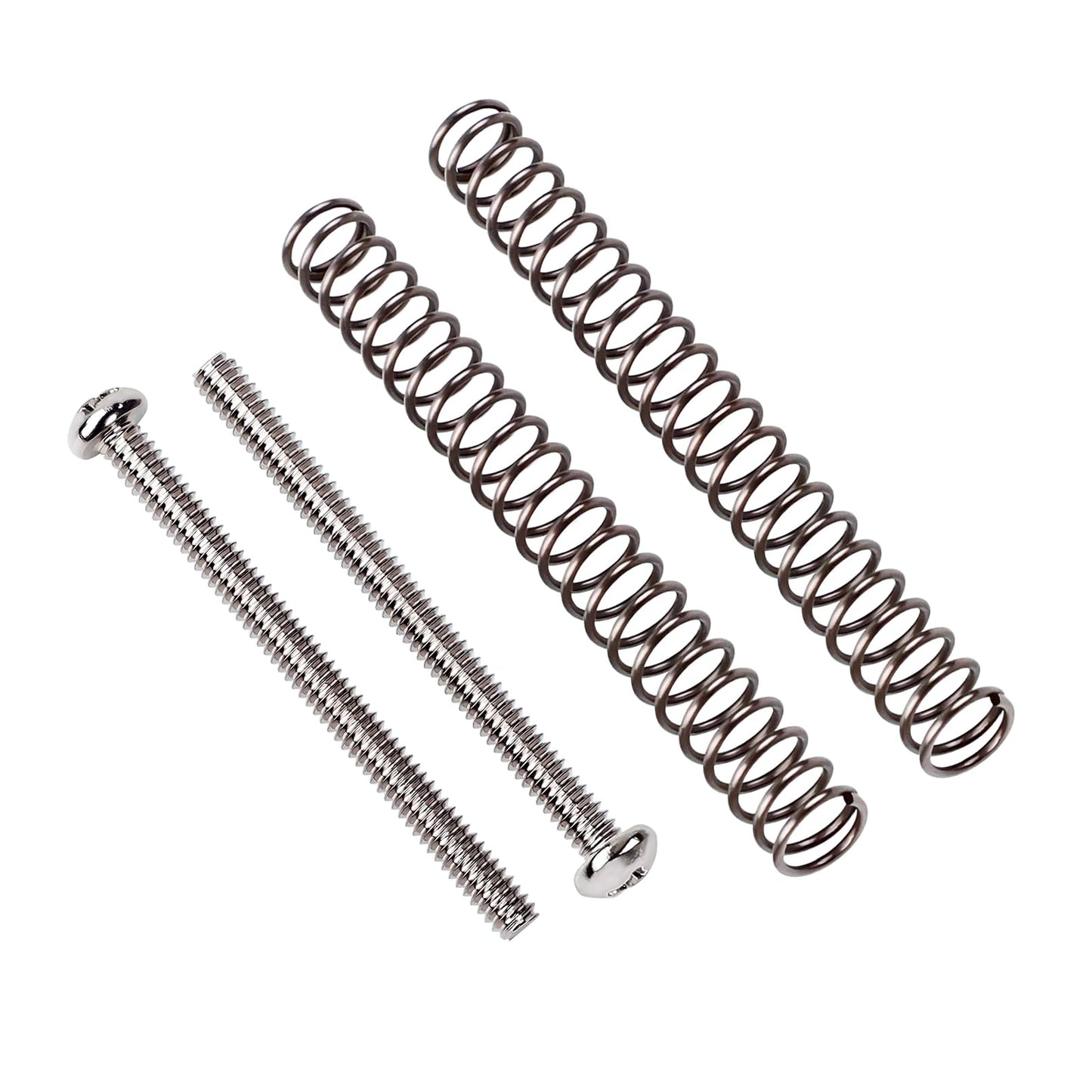 Banworks Usa/Imperial Thread Guitar Humbucker Pickup Screw Vintage Phillips-Head Humbucker Pickup Height Screws With Springs For