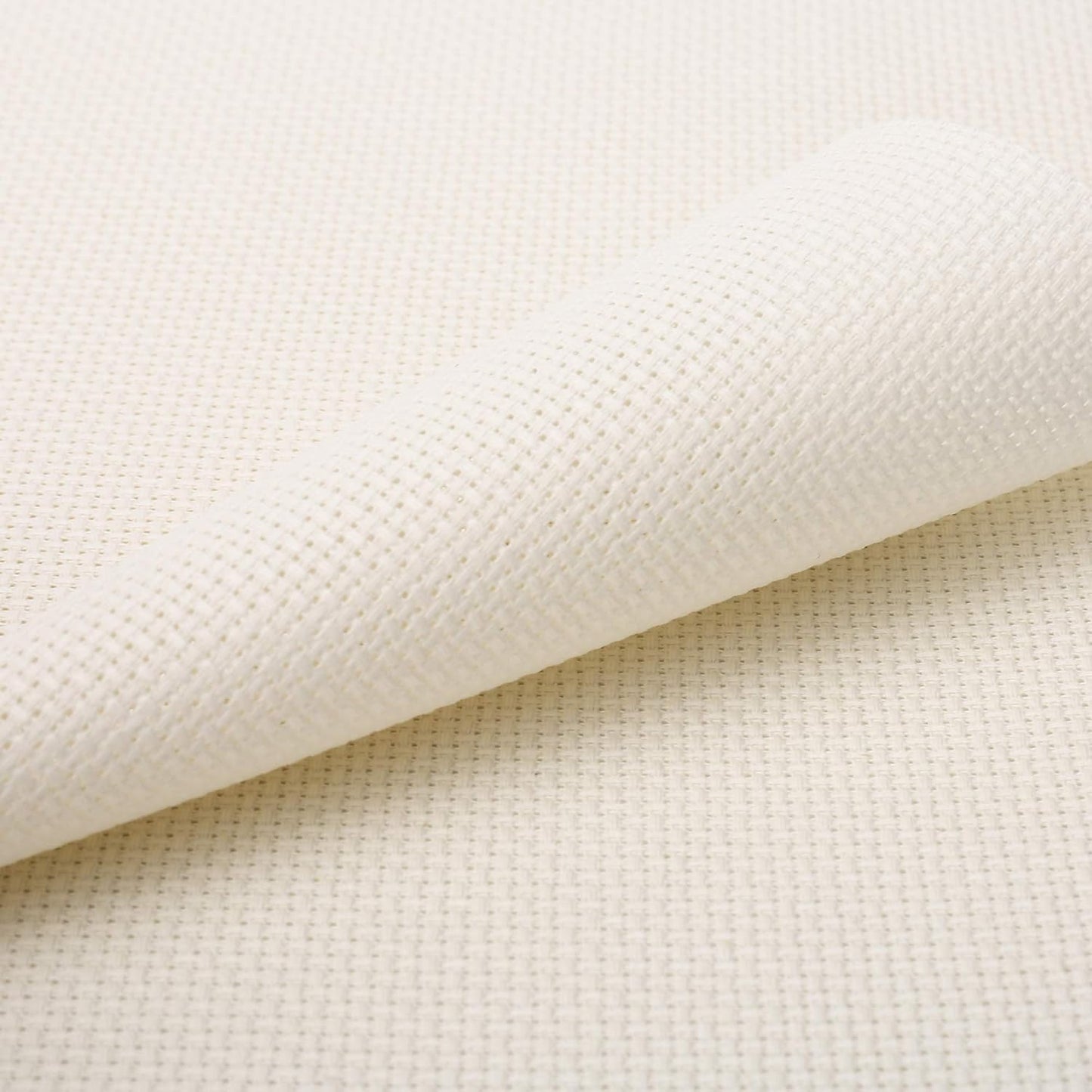 Aida Cloth 14 Count Cross Stitch Fabric,19×28inch (14CT, Off White)