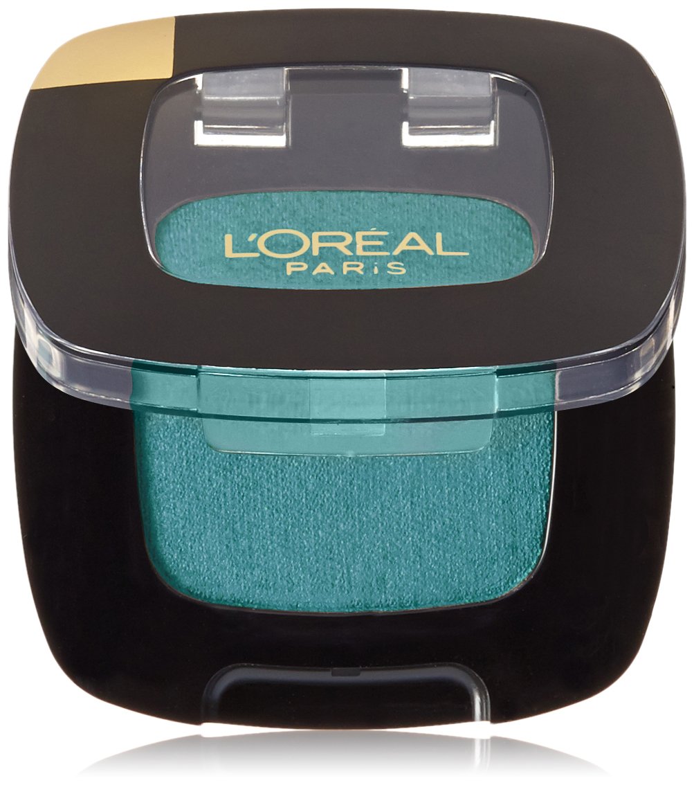 L'Or  al Paris Colour Riche Monos Eyeshadow, Teal Couture, 0.12 oz.