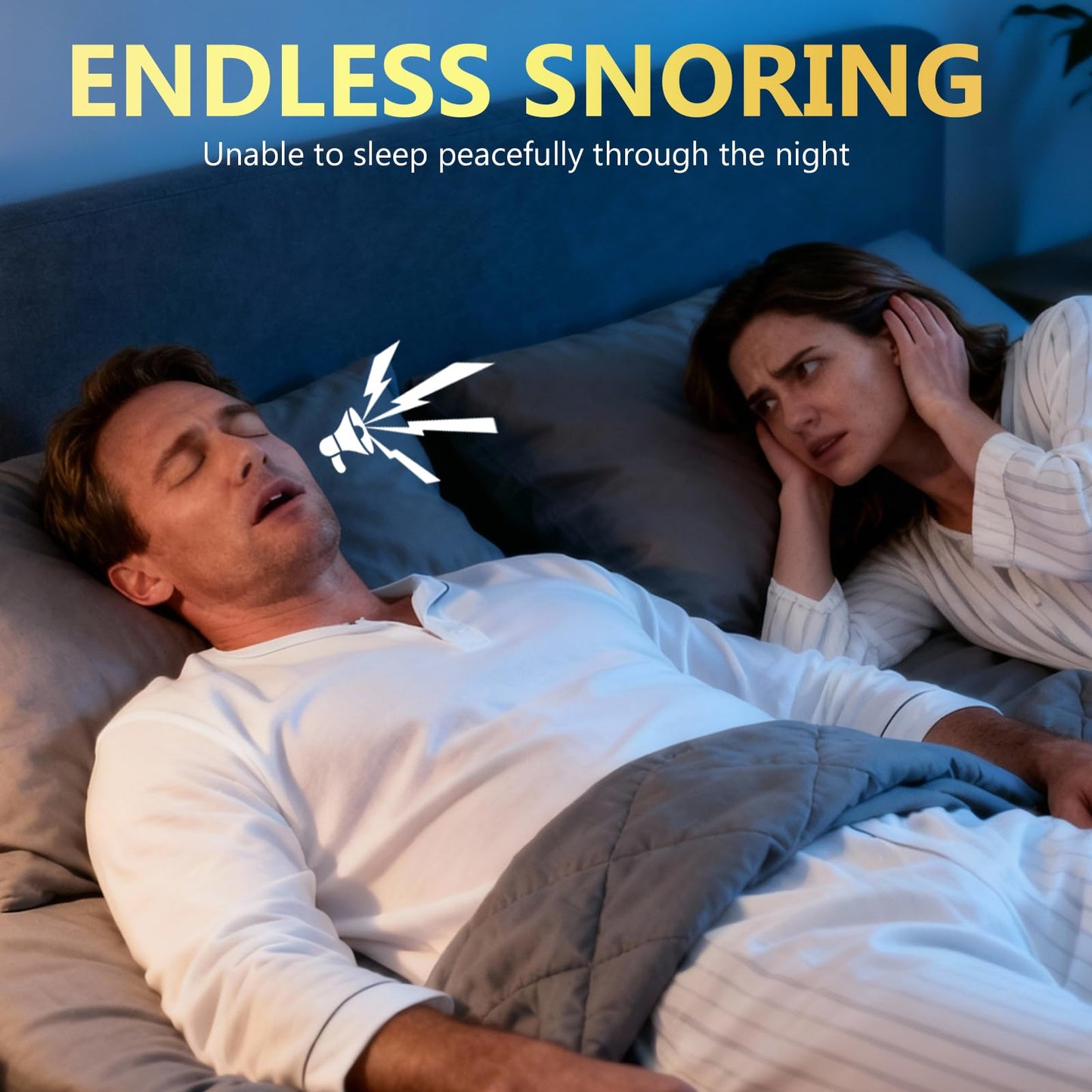 Anti Snoring Spray,Helps Reduce Snoring Sounds for Quiet Sleep,Easy-to-Use Natural Anti Snoring Spray for Adults,30ML