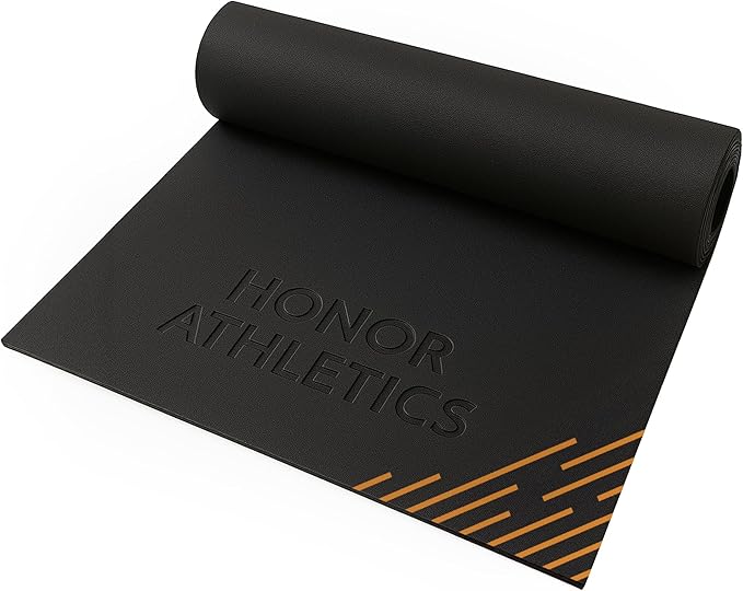 Honor Athletics Premium Jump Rope Mat – 1/4" Thick High-Density Rubber | Non-Slip Surface for Indoor/Outdoor Use | Durable...