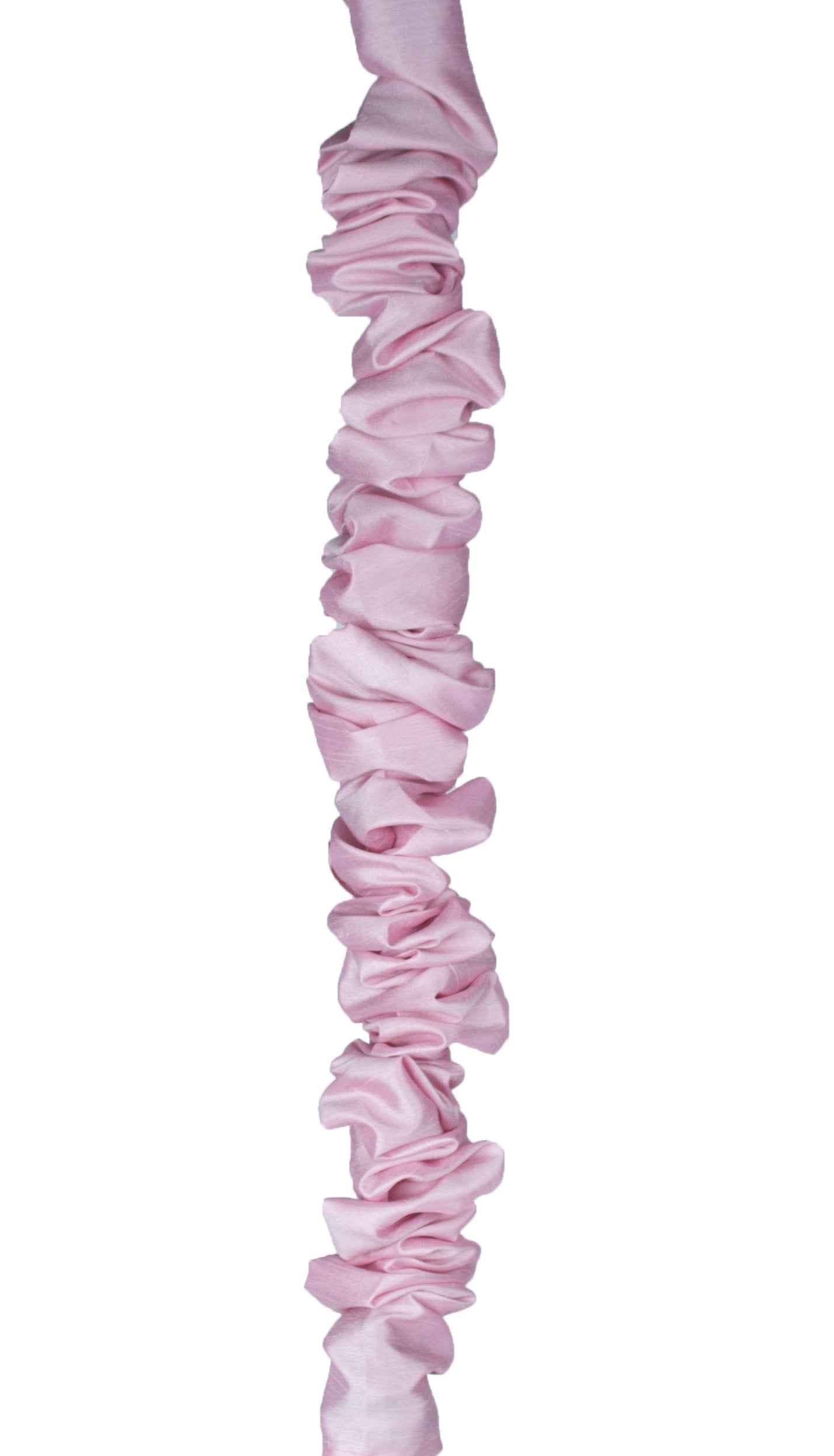 Urbanest 5-Foot Chandelier Chain Cord Cover, Pink Faux Silk, Model Cover-1105654