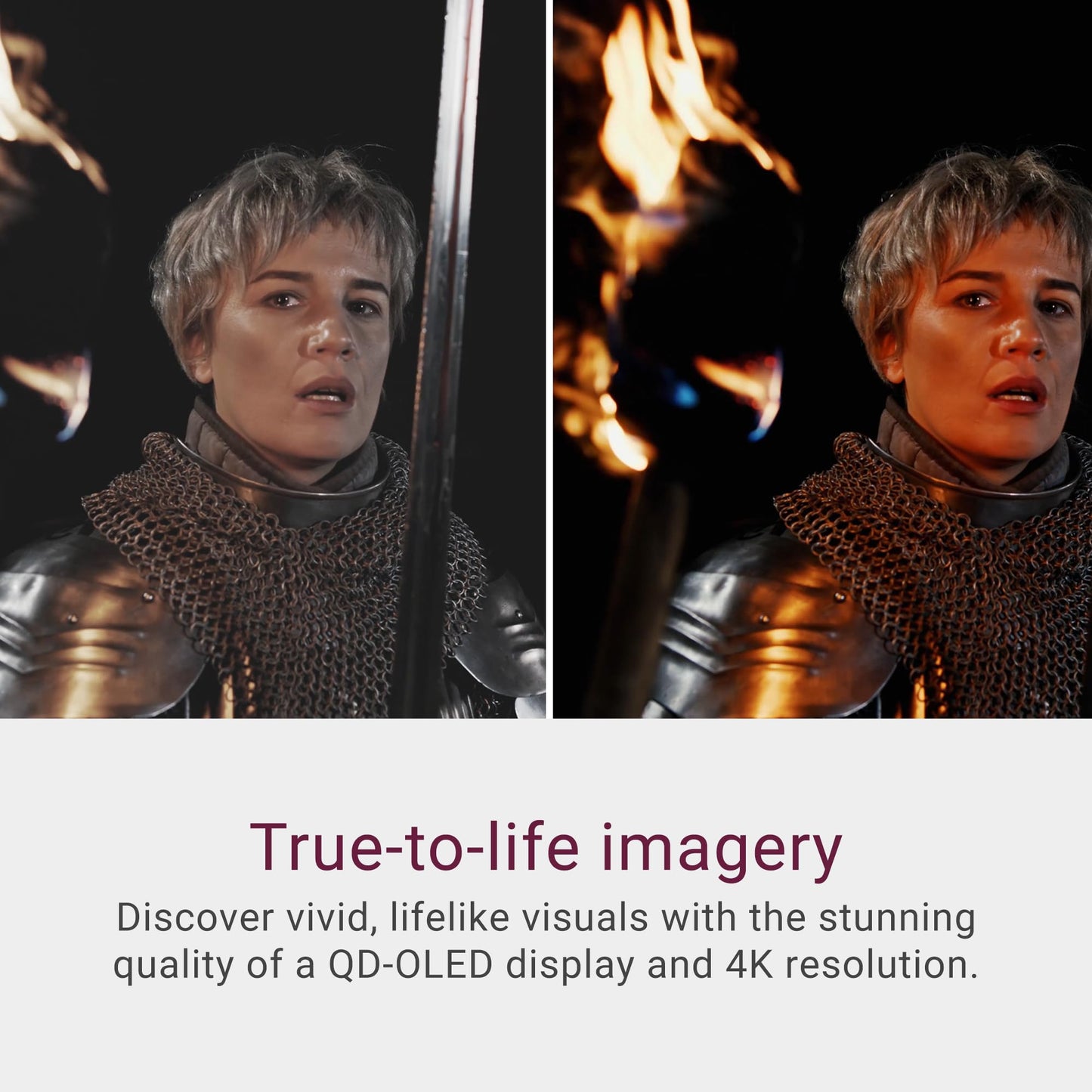 Dell 32 Plus 4K QD-OLED Monitor S3225QC - 31.6-inch (3840 x 2160) 120Hz 0.03ms Display, AI-Enhanced 3D Spatial Audio, Height/Tilt/Swivel/Slant Adjustment - Ash White