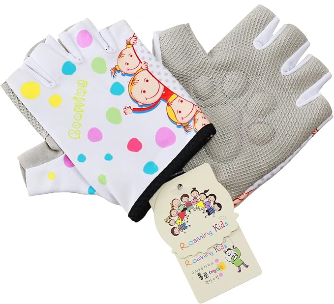 Roaming Kids Gloves for Age2-10, Great for Boys Girls Outdoor Sports,Biking,Cycling, Riding, Netball,Climbing, Monkey Bar,...