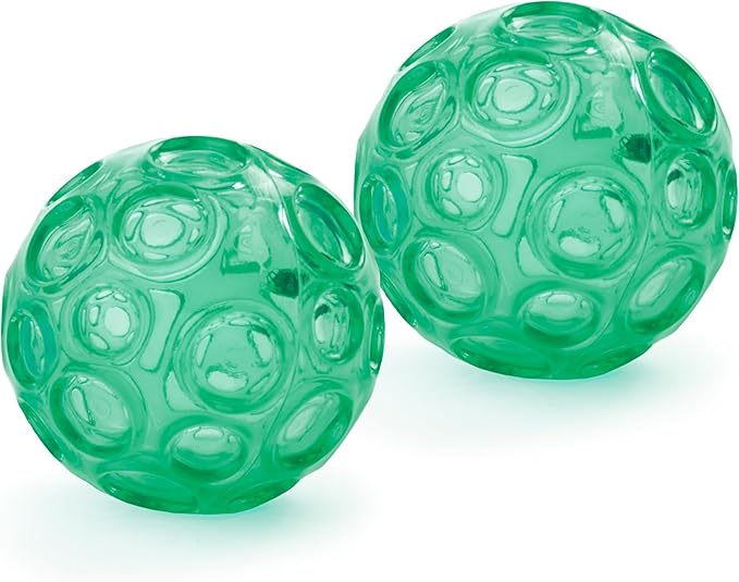 OPTP Franklin Method Textured Ball Set - 2 Inflatable Massage Balls; Textured Ball Set for Self-Massage, Exercise, Muscle ...