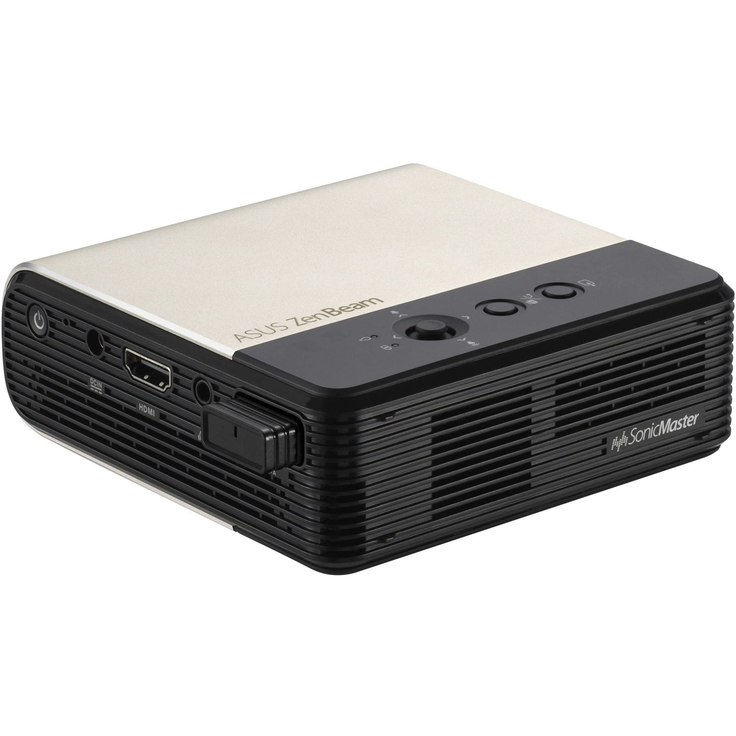 Asus Zenbeam E2 Mini Led Wireless Portable Projector - Mini Projector For Smartphone Mirroring, Built-In Battery & Speakers For