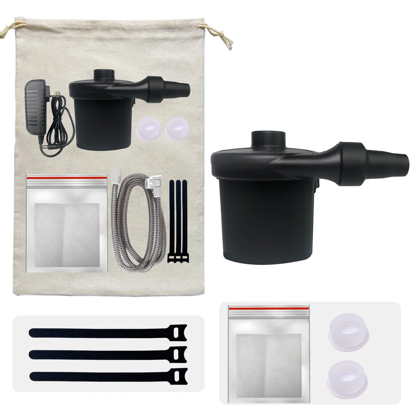 CPAP Hose Dryer Cleaning KIT with Filter Cotton, CPAP Tube Cleaner_Quick Drying Water_CPAP Cleaning Supplies
