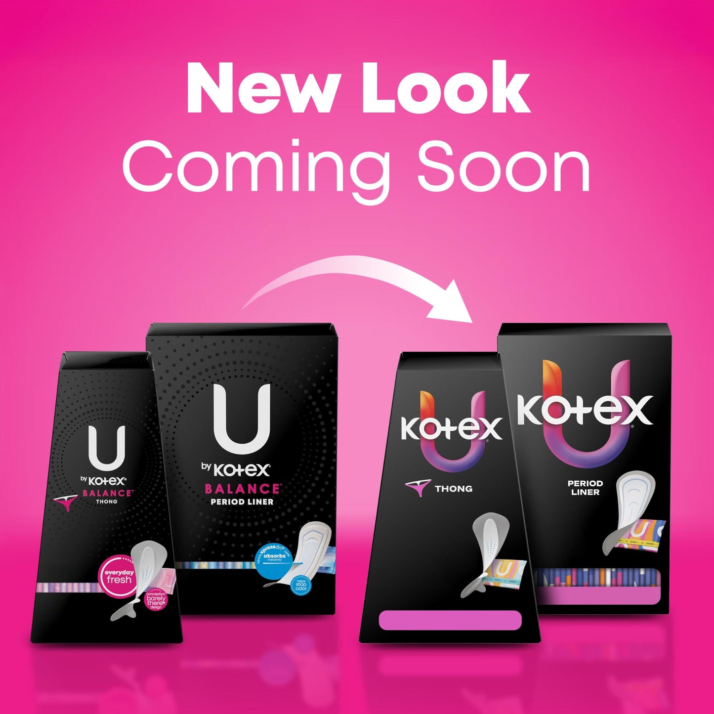 U by Kotex Balance Wrapped Panty Liners, Regular Length, 320 Count (8 Packs of 40) (Packaging May Vary)
