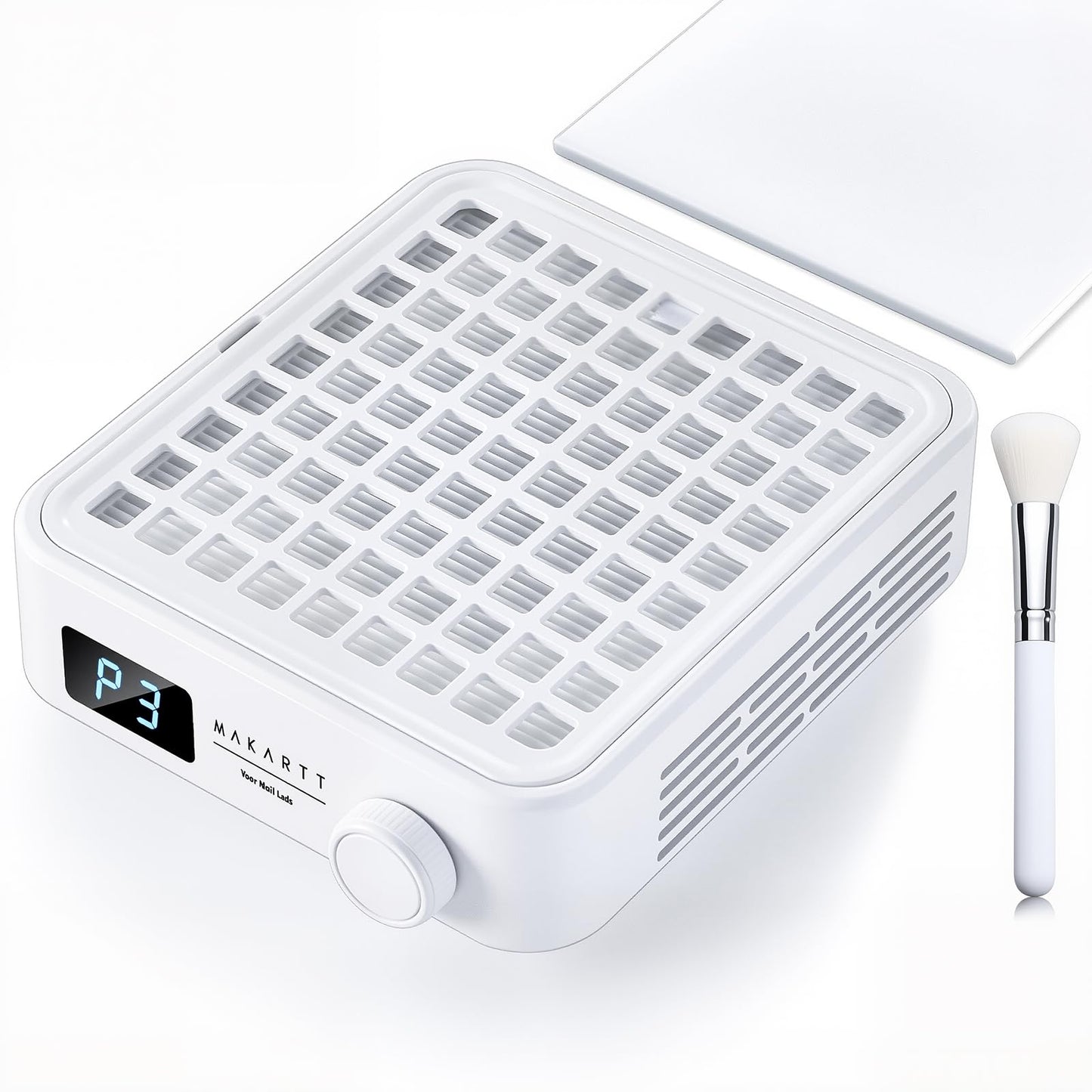 Makartt Professional Nail Dust Collector - Powerful Dust Collector Nail Tech Quite Suction Machine for Acrylic Nails Manicure &