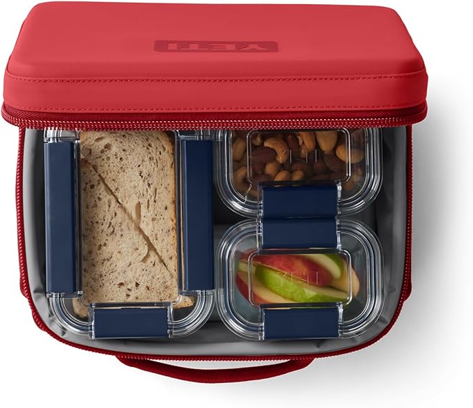 YETI Daytrip 5L Insulated Soft Cooler Lunch Box, Rescue Red