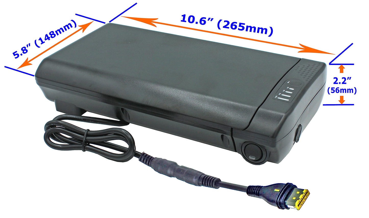 BiXPower 24V Super Capacity (300Wh) Battery Pack Compatible with ResMed AirSense 11 CPAP Machine