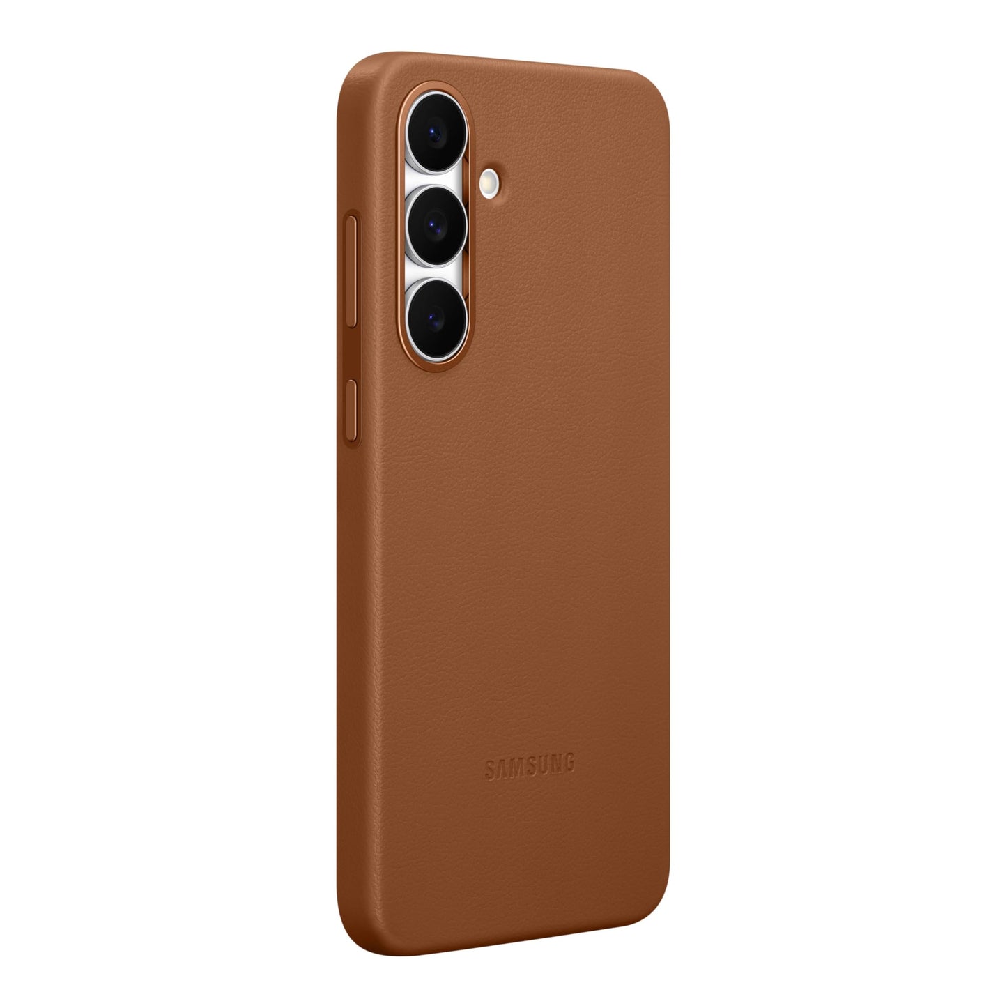 Samsung Galaxy S25 Fe Kindsuit Phone Case, Textured Feel, Chic Protective Cover, Soft Inner Lining, Elegant, Us Version, Brown