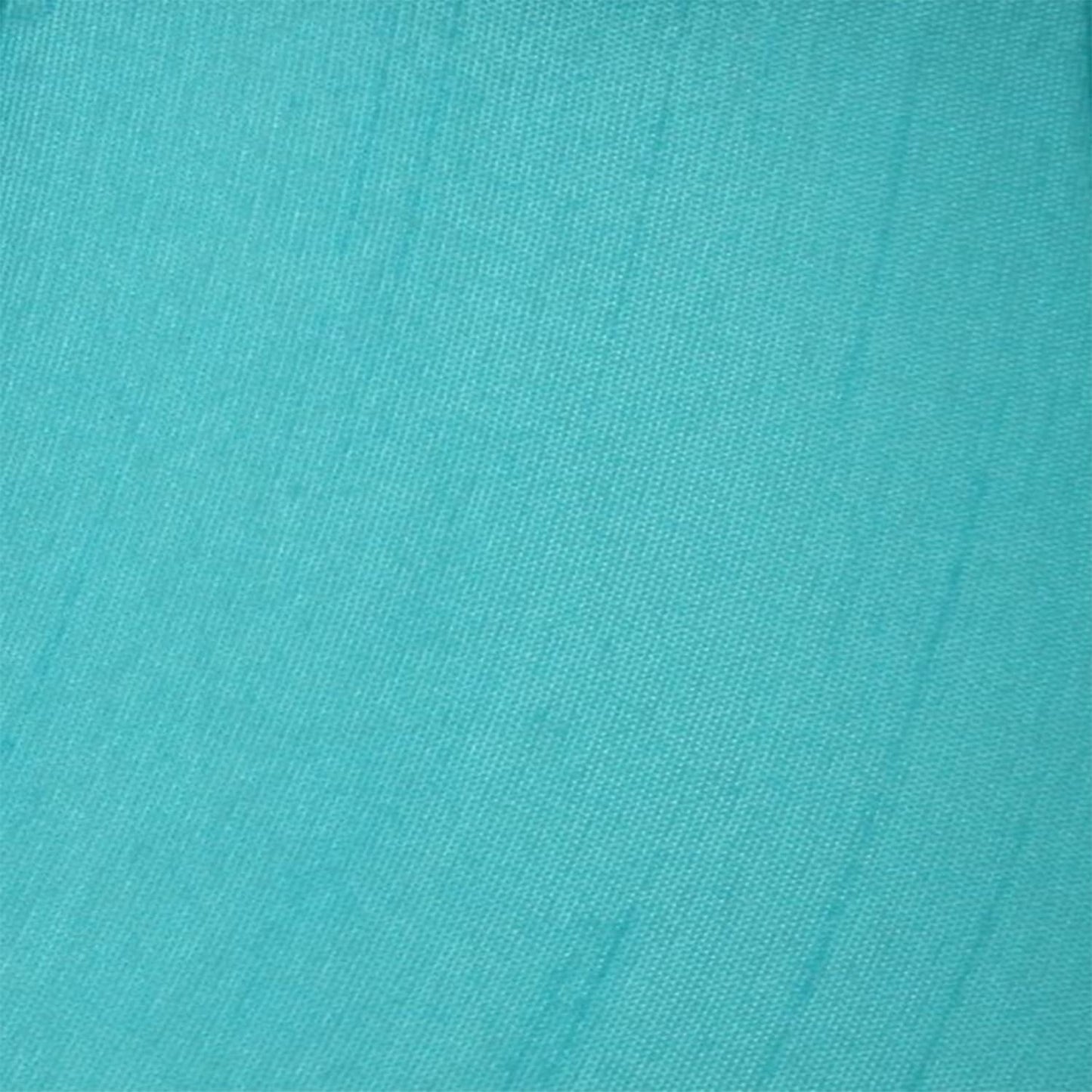 Urbanest Softback Bell Lampshade, Faux Silk, 5X9X7 Inches, Teal, Spider-Fitter