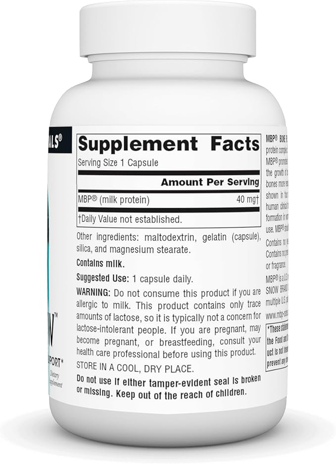Source Naturals MBP Bone Renew - Milk Protein for Advanced Bone Density Support* - 120 Capsules