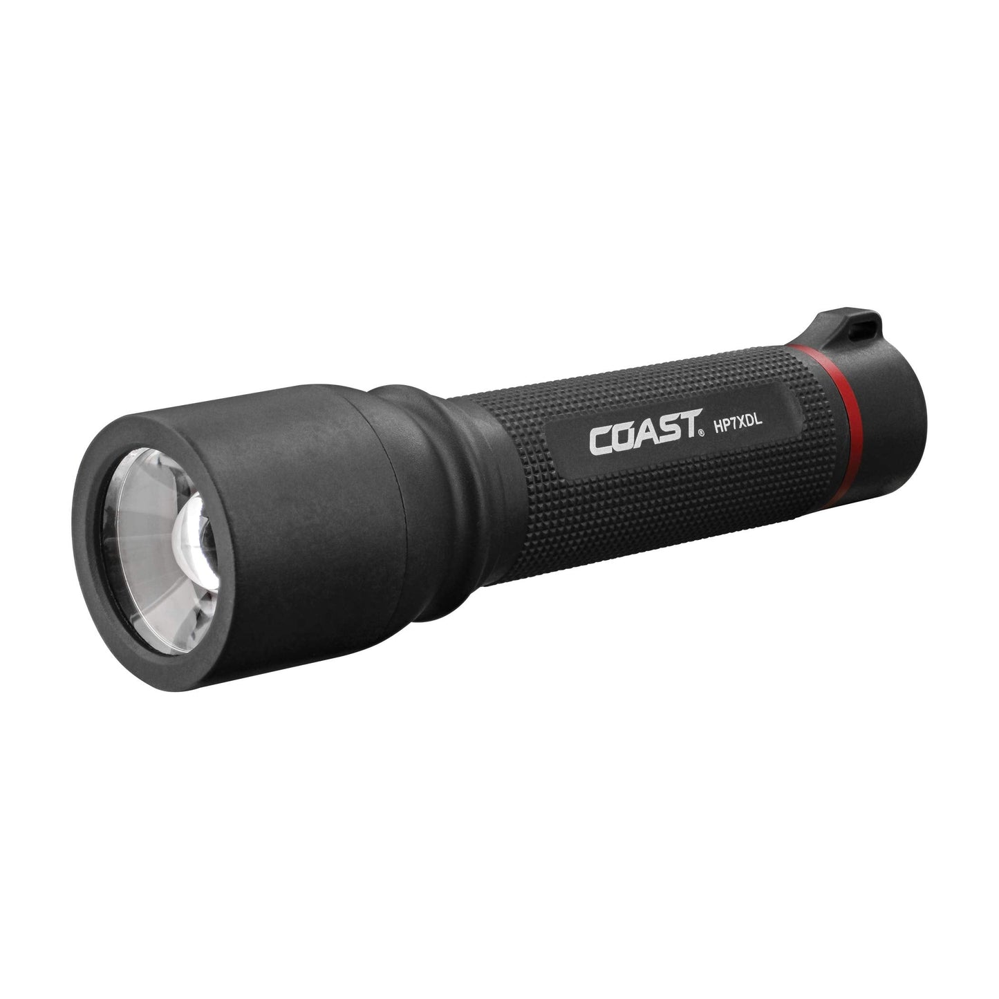 Coast Hp7Xdl Led Flashlight - 240 Lumen Long Range, Black, Plastic, Model 30112, Batteries Included