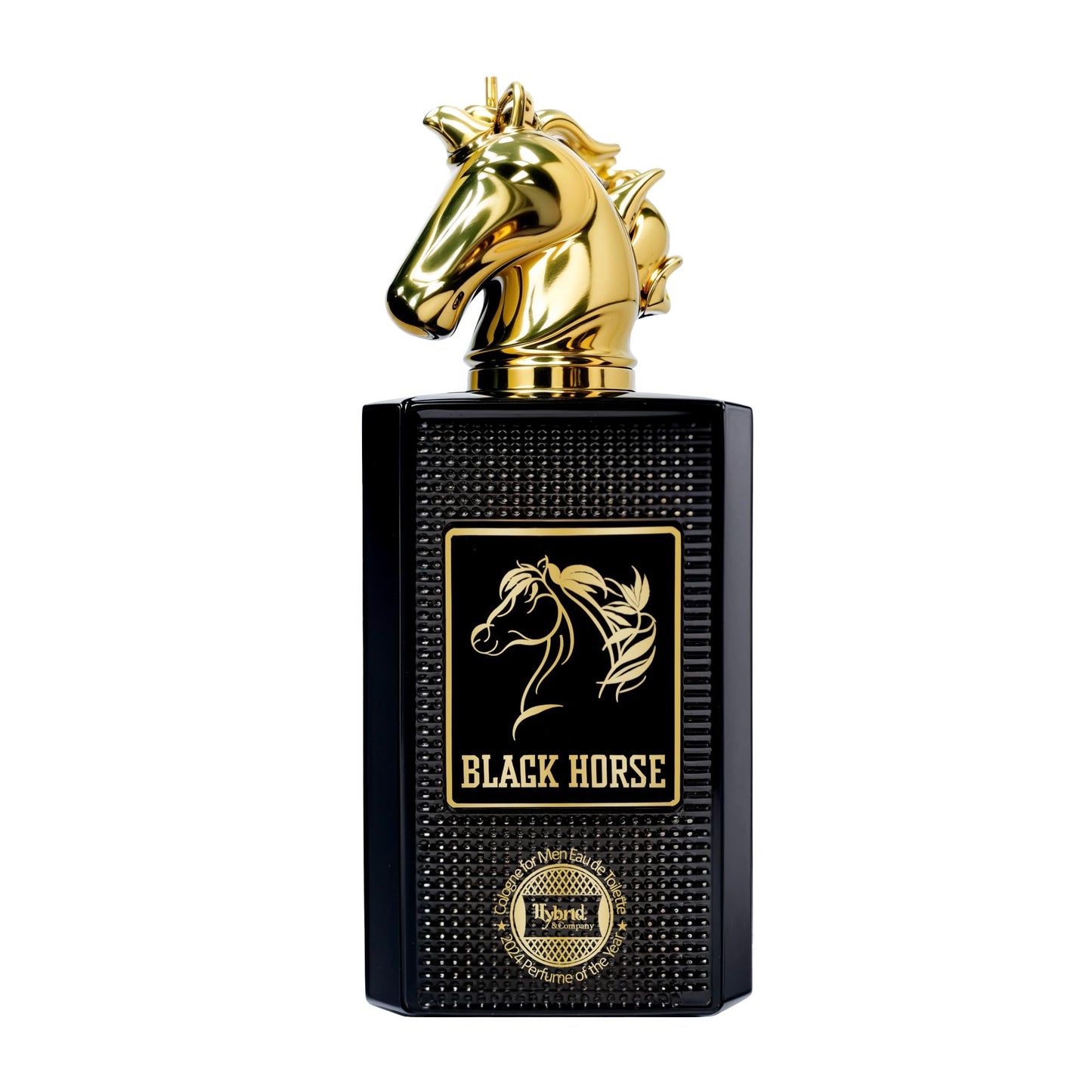 Hybrid & Company Black Horse For Men Eau De Toilette Vaporisateur Natural Spray 3.4 Fl Oz