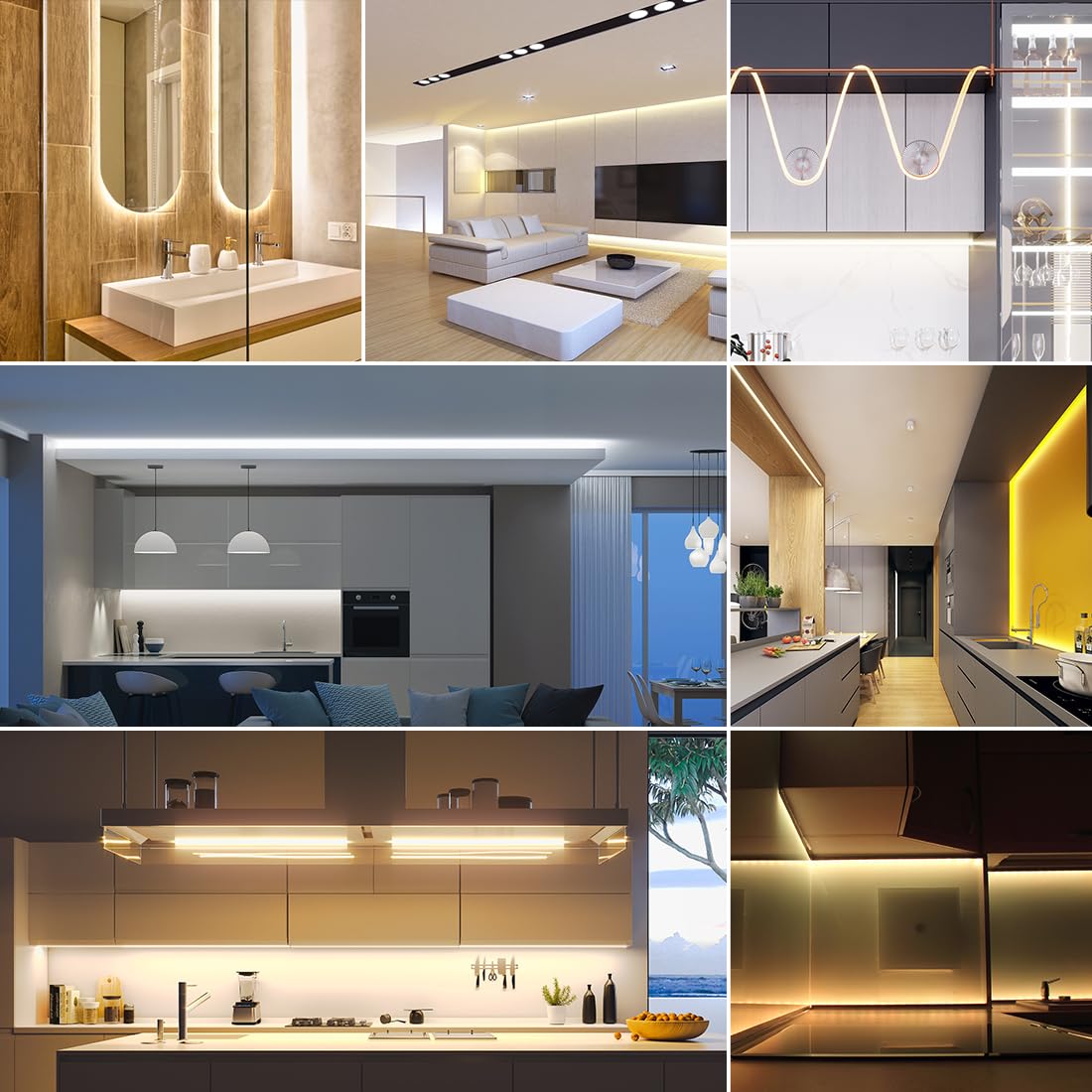 Btf-Lighting Fcob Ip66 Cob Led Strip 528Led/M Dc24V Warm White 2700K Flexible High Density Uniform Light 14W/M 16.4Ft Cri 90+ 10Mm Width Black Fpcb For Indoor Decor(No Adapter Or Controller)