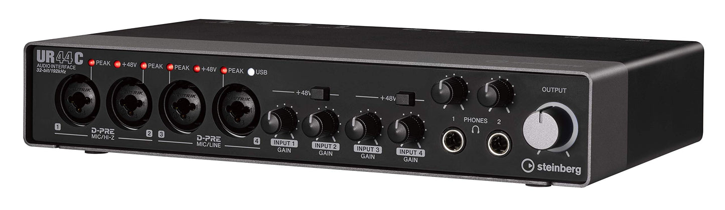 Steinberg Ur44C 6X4 Usb 3.0 Audio Interface With Cubase Ai And Cubasis Le