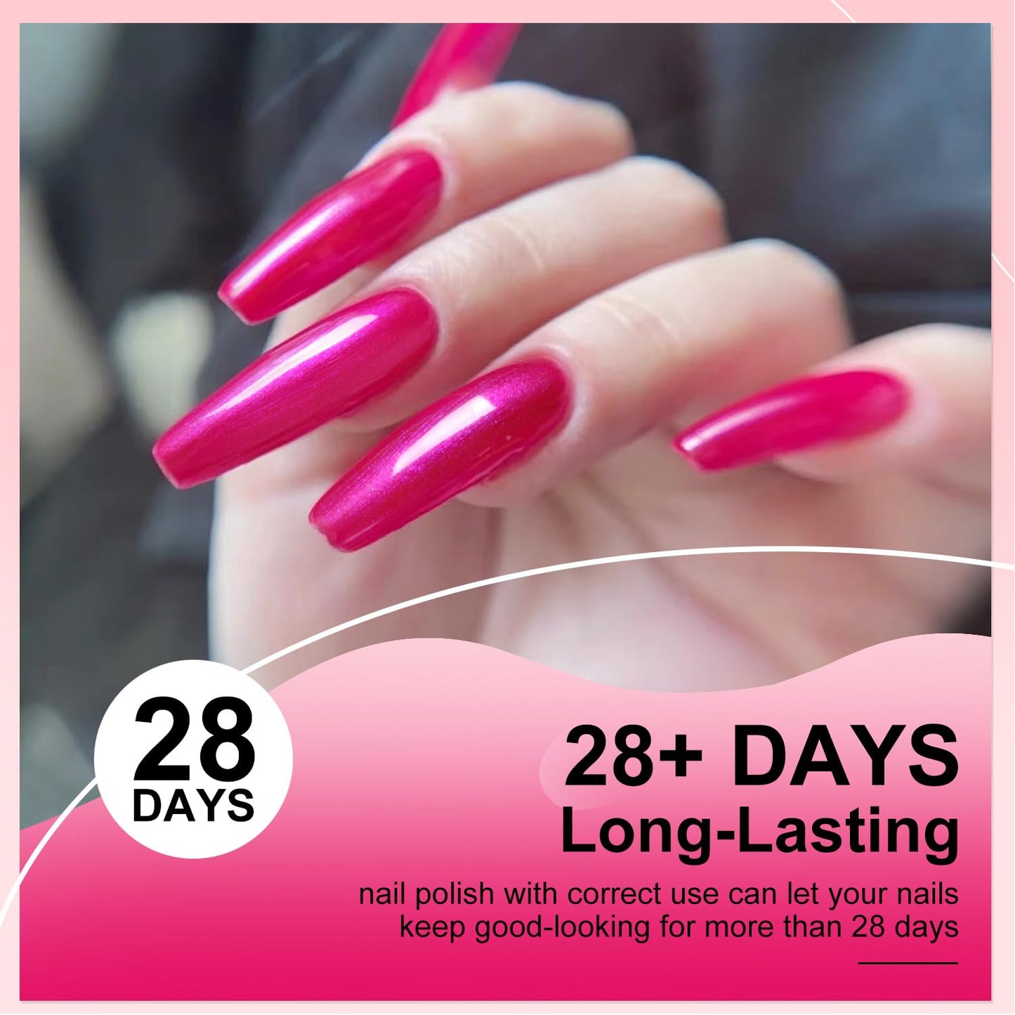 Major Dijit Quick Dry Nail Polish 12ml/0.41fl oz Crimson Regular Nail Lacquer Fast Drying & Long Lasting Nail Polish Nail Art Ef
